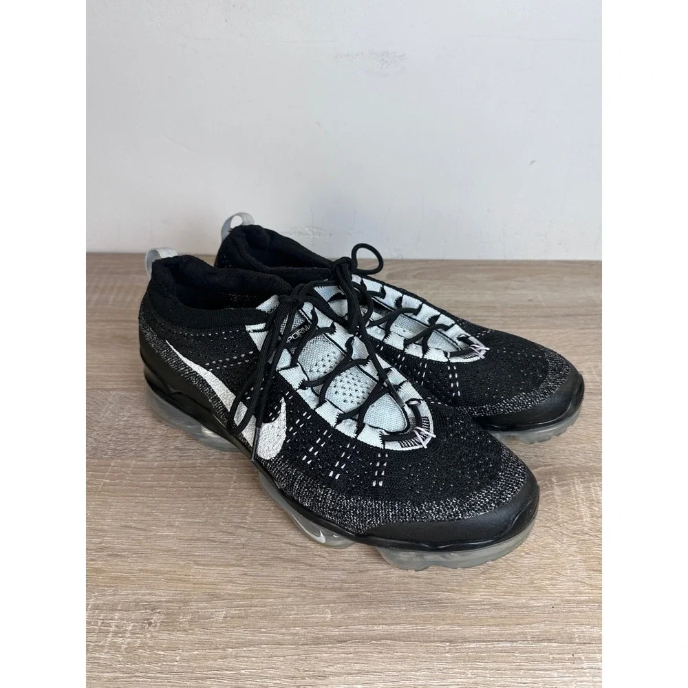 Nike Air VaporMax 2023 Flyknit Black White DV1678-010 Mens 11.5 Running Shoes